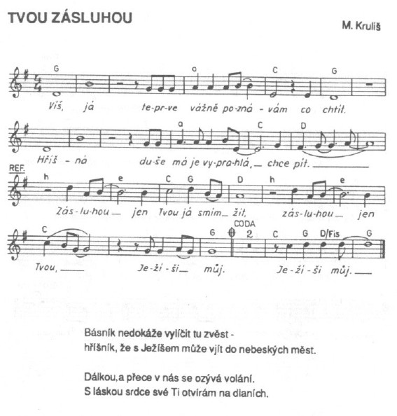 Tvou zasluhou